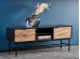 MURANO RTV-1 TV-stand, color: artisan oak/black DIOMMI V-PL-MURANO-RTV-1