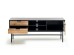MURANO RTV-1 TV-stand, color: artisan oak/black DIOMMI V-PL-MURANO-RTV-1
