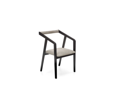 AZUL chair, color: velvet - grey DIOMMI V-PL-N-AZUL-CZARNY-POPIEL