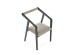 AZUL chair, color: velvet - grey DIOMMI V-PL-N-AZUL-CZARNY-POPIEL