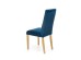 DIEGO 3 chair, color: quilted velvet Stripes - MONOLITH 77 DIOMMI V-PL-N-DIEGO_3-D.MIODOWY-MONOLITH77
