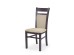 GERARD2 chair dark walnut / Torent Beige DIOMMI V-PL-N-GERARD2-C.ORZECH-T.BEIGE
