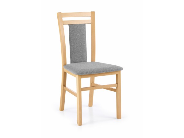 HUBERT 8 chair color: honey oak/Inari 91 DIOMMI V-PL-N-HUBERT8-D.MIODOWY-INARI91