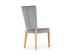 ROIS chair, color: honey oak / grey DIOMMI V-PL-N-ROIS-KR-D.MIODOWY/POPIEL