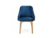 TOLEDO 2 chair, color: honey oak / MONOLITH 77 DIOMMI V-PL-N-TOLEDO_2-D.MIODOWY-MONOLITH77