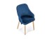 TOLEDO 2 chair, color: honey oak / MONOLITH 77 DIOMMI V-PL-N-TOLEDO_2-D.MIODOWY-MONOLITH77