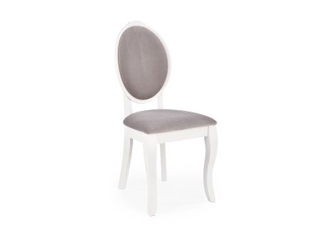 VELO chair, color: white/grey DIOMMI V-PL-N-VELO-BIAŁY/POPIEL