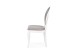 VELO chair, color: white/grey DIOMMI V-PL-N-VELO-BIAŁY/POPIEL