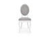 VELO chair, color: white/grey DIOMMI V-PL-N-VELO-BIAŁY/POPIEL