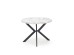 PERONI table white marble/white DIOMMI V-PL-PERONI-ST-MARMUR/CZARNY