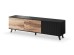 RANDOM RTV-2 TV-stand, color: wotan oak/black DIOMMI V-PL-RANDOM-RTV-2