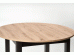 RINGO ext. table artisan oak / black DIOMMI V-PL-RINGO-ST-ARTISAN/CZARNY
