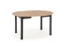 RINGO ext. table artisan oak / black DIOMMI V-PL-RINGO-ST-ARTISAN/CZARNY