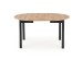 RINGO ext. table artisan oak / black DIOMMI V-PL-RINGO-ST-ARTISAN/CZARNY