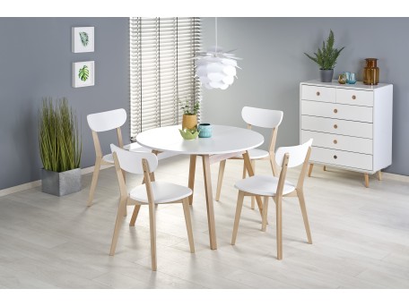 RUBEN ext. table DIOMMI V-PL-RUBEN-ST-BIAŁY
