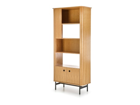 SMART REG-1 regal color: natural oak/black DIOMMI V-PL-SMART-REG-1