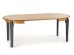 SORBUS table golden oak / graphite DIOMMI V-PL-SORBUS-ST-DĄB_MIODOWY/GRAFITOWY