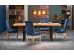 TIAGO extension table craft oak DIOMMI V-PL-TIAGO-ST-CRAFT/CZARNY