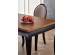 WINDSOR extension table, color: dark oak/black DIOMMI V-PL-WINDSOR-ST-C.DĄB/CZARNY