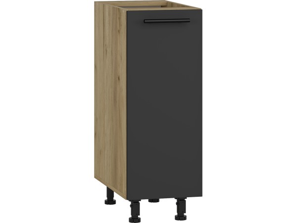 VENTO D-30/82 lower cabinet, color: craft oak/antracite DIOMMI V-UA-VENTO-D-30/82-ANTRACYT