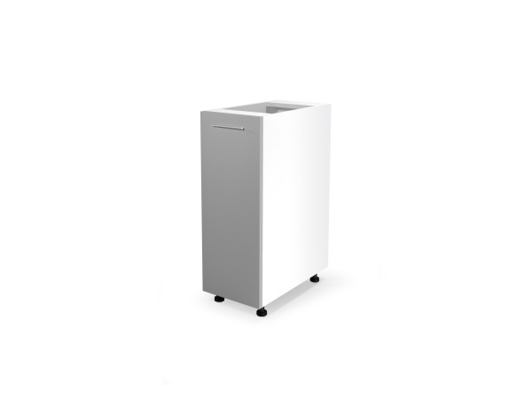 VENTO D-30/82 lower cabinet, color: white / light grey DIOMMI V-UA-VENTO-D-30/82-J.POPIEL
