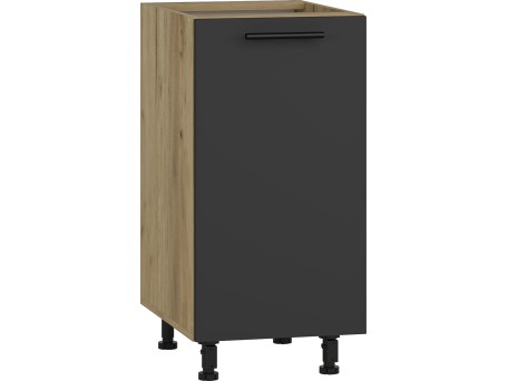 VENTO D-40/82 lower cabinet, color: craft oak/antracite DIOMMI V-UA-VENTO-D-40/82-ANTRACYT