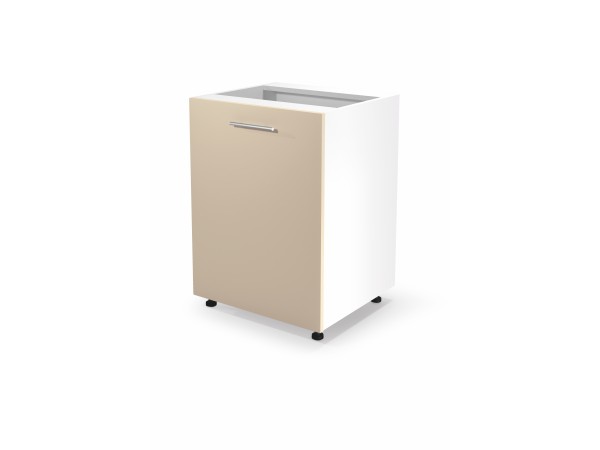 VENTO D-60/82 lower cabinet, color: white / beige DIOMMI V-UA-VENTO-D-60/82-BEŻOWY