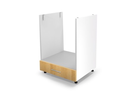 VENTO DP-60/82 cargo cabinet, color: white / honey oak DIOMMI V-UA-VENTO-DP-60/82-D.MIODOWY