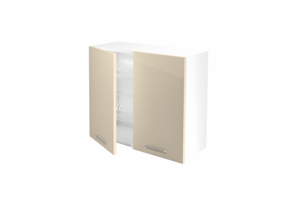 VENTO GC-80/72 top cabinet with drainer, color: beige DIOMMI V-UA-VENTO-GC-80/72-BEŻOWY
