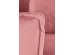 ALMOND leisure chair color: pink