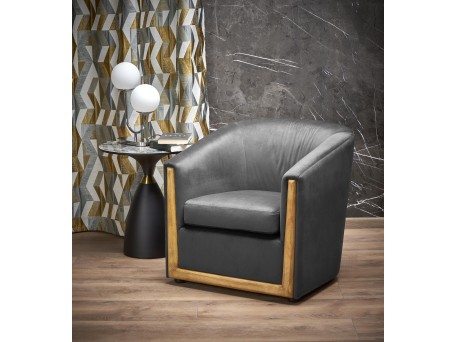 ENRICO leisure chair, grey