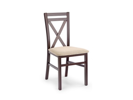 DARIUSZ chair color: dark walnut/Lars 07
