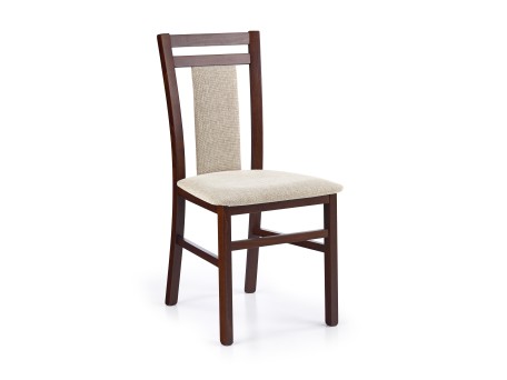 HUBERT 8 chair color: dark walnut/LARS 07