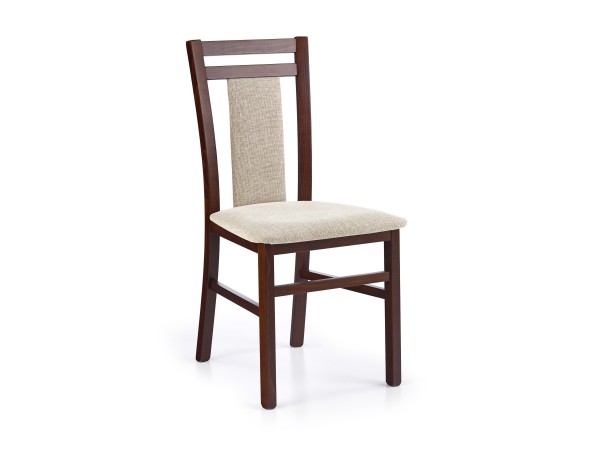 HUBERT 8 chair color: dark walnut/LARS 07
