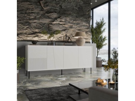 ABI chest of drawers mat white/ mat white