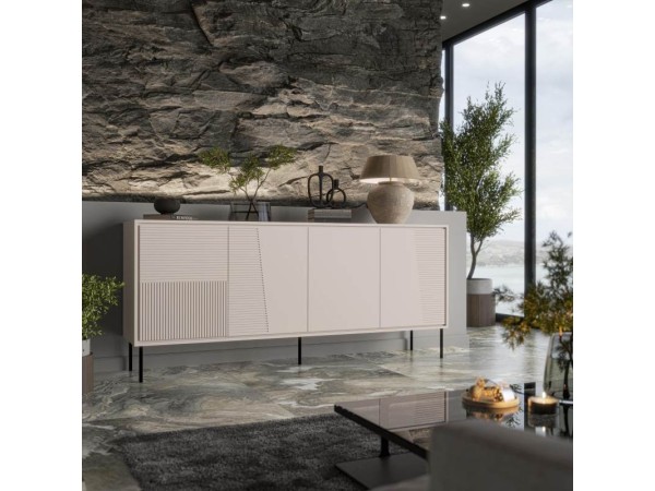 ABI chest of drawers mat cashmere/ mat cashmere