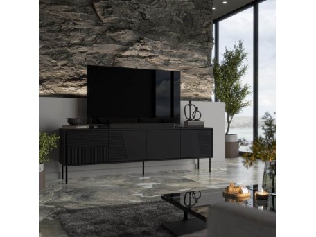 ABI TV stand mat black/ mat black