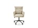FLORES swivel armchair, light brown