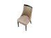 ROYAL chair, black / beige Monolith 09