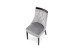 ROYAL chair, black / grey Monolith 85