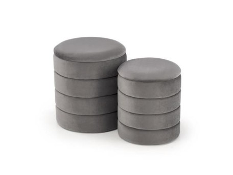 PACHO set of two color: grey