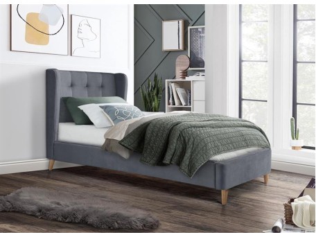 ESTELLA  90 cm bed grey