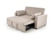 PAULINIO folding sofa color: beige