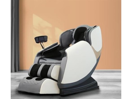 SOLARIA massage chair / heating function / colors: cream / grey / gold