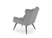 BYRON leisure chair, grey