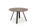 DANILO table walnut/black