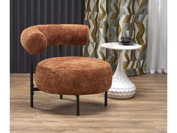 HAZARD leisure chair, cinnamon