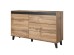 NORD chest of drawers antracyt/black