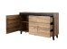NORD chest of drawers antracyt/black