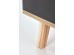 SERGIO, desk, anthracite matt - wotan oak